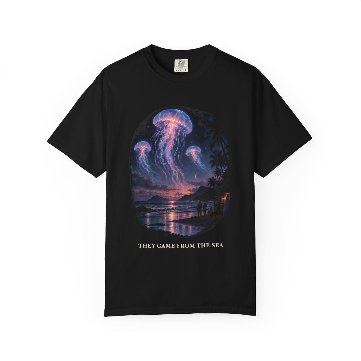 They Came From The Sea Shirt | Retro Sea Monster B Movie Tee | Comfort Colors T-Shirt