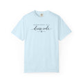 Barefoot Is A Dress Code Tee | Minimalist Beach Script Shirt | Coastal Womens T-Shirt | Comfort Colors