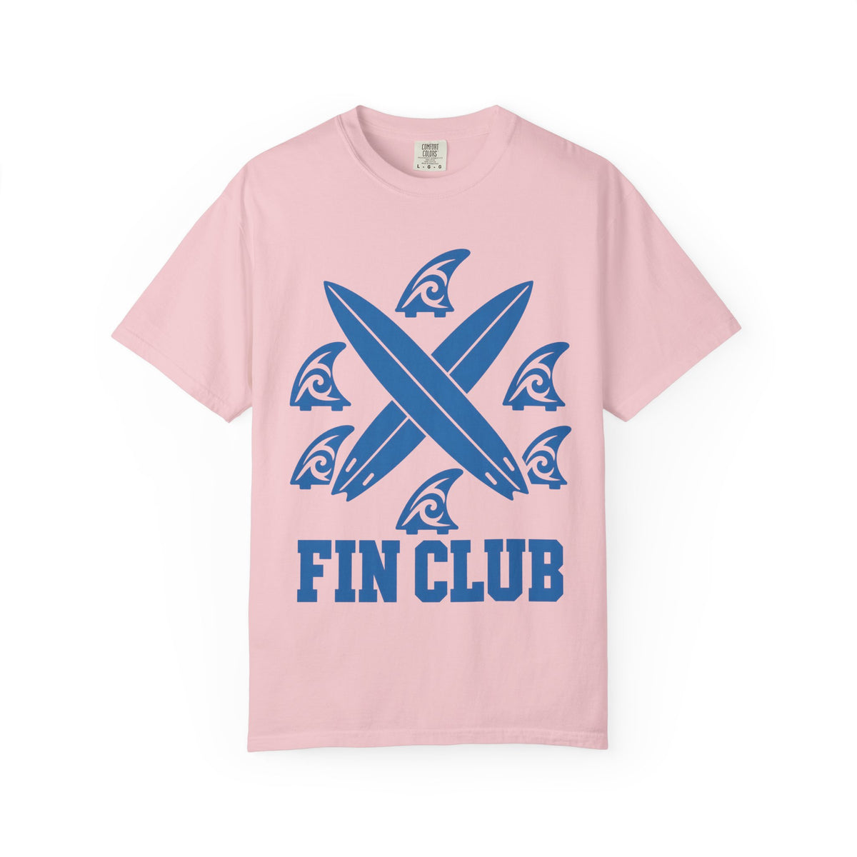 Fin Club Surf Shirt | Tribal Surf Fins Varsity Tee | Comfort Colors T-Shirt
