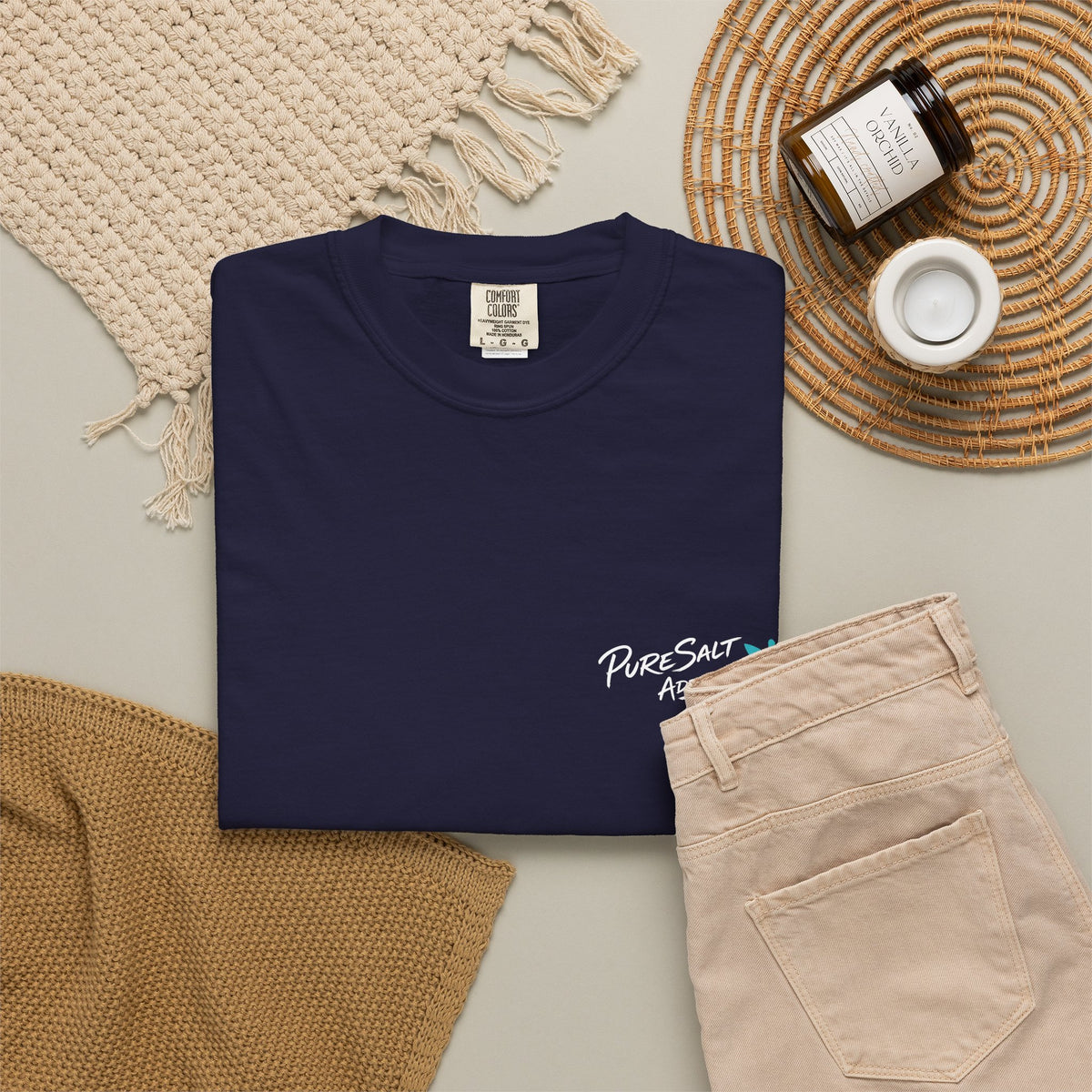 Born Salty Surf T-Shirt — "Born Salty Stay Salty" Vintage Surf Tee