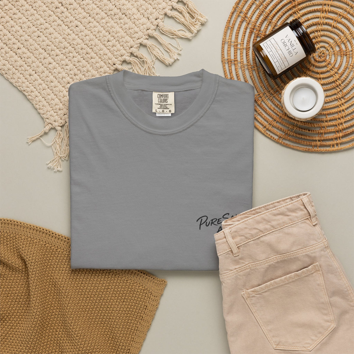 Just Chillin' Surf T-Shirt — Retro Beach Vibes with Guitarist Graphic