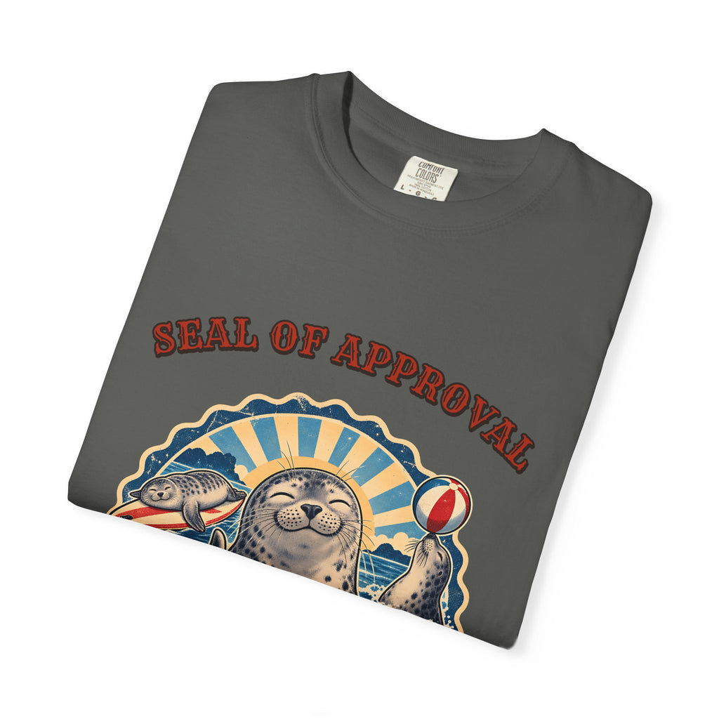 Seal Of Approval Shirt | Funny Seal Beach Bum Tee | Comfort Colors T-Shirt