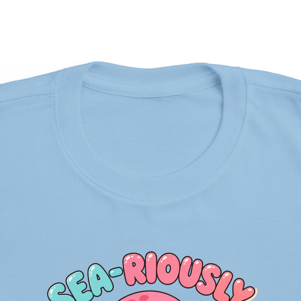 Sea-Riously Cute Kids Tee | Cute Octopus Kids Shirt | Toddler Beach T-Shirt | Surf Kid Gift