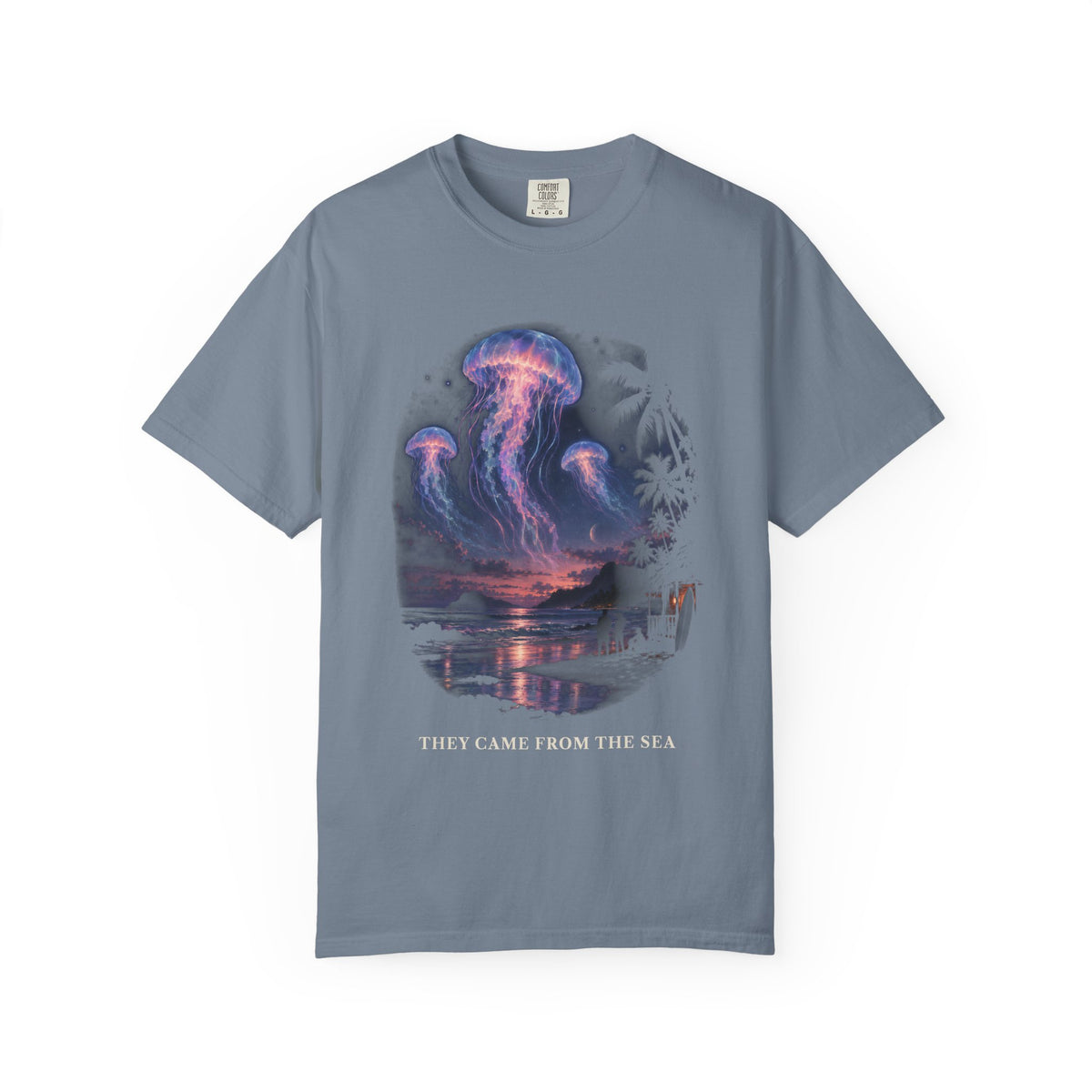 They Came From The Sea Shirt | Retro Sea Monster B Movie Tee | Comfort Colors T-Shirt