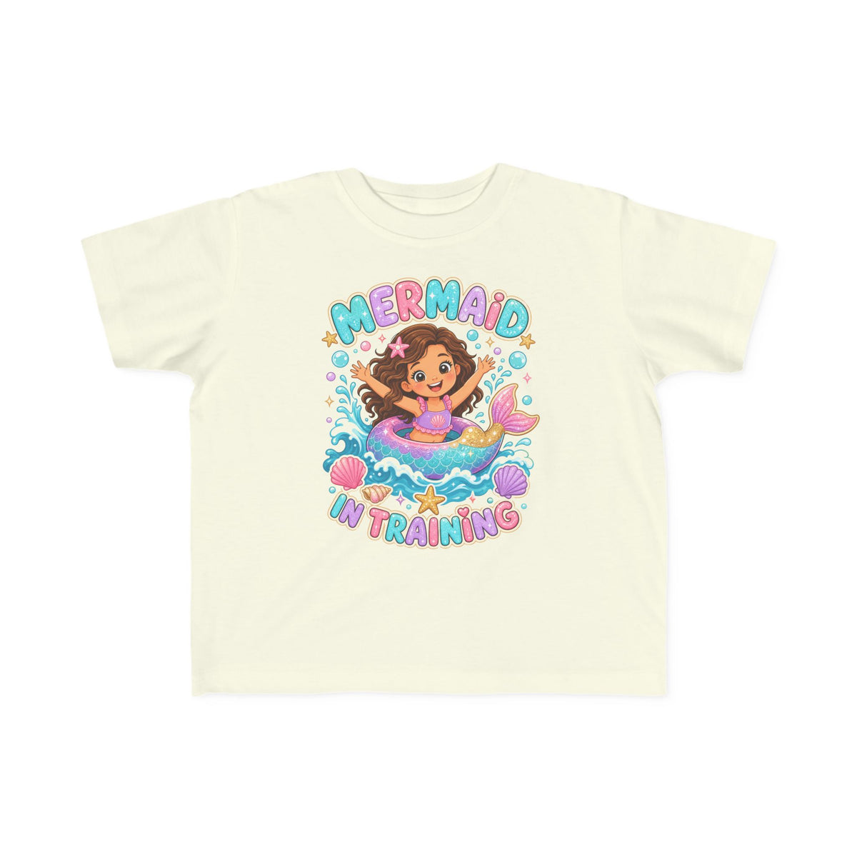 Mermaid In Training Kids Tee | Mermaid Kids Shirt | Toddler Beach T-Shirt | Surf Kid Gift