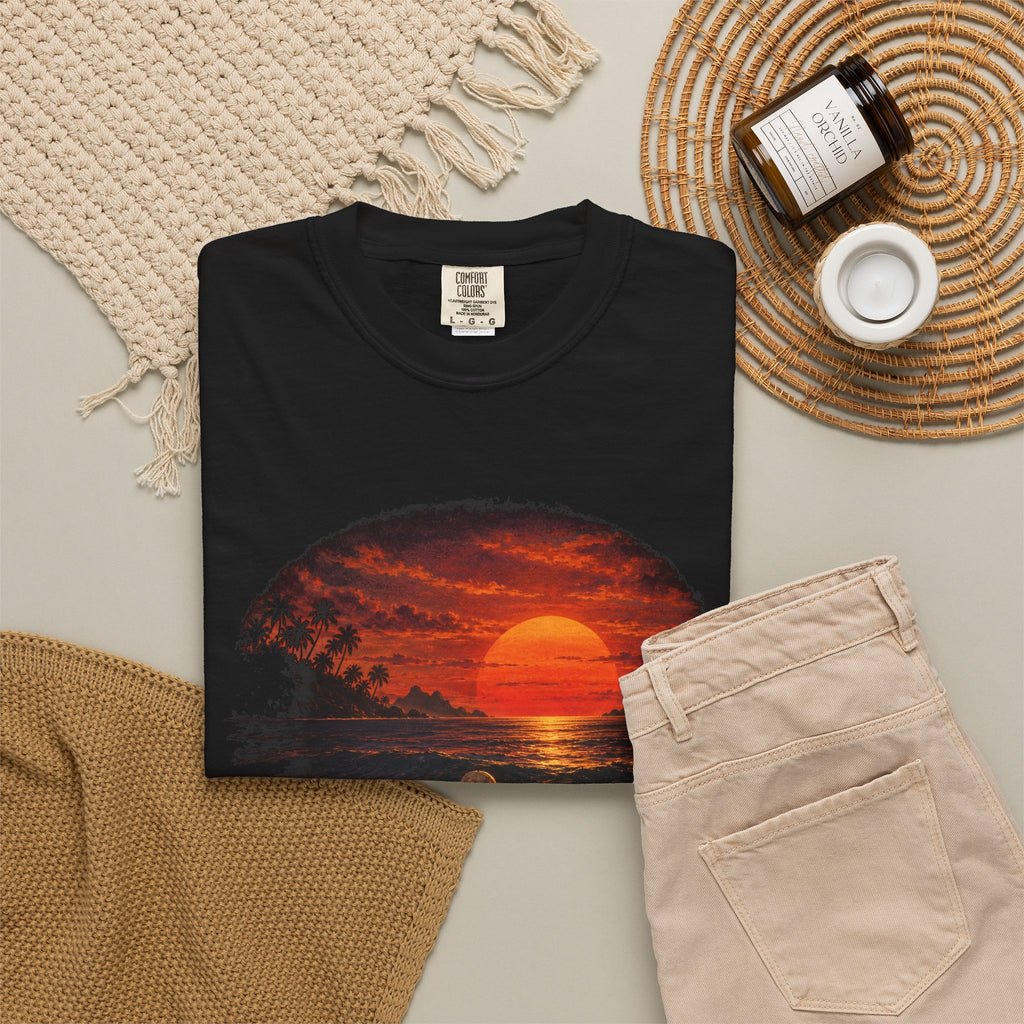 Dead Tired Still Paddling Shirt | Funny Skeleton Surfer Tee | Comfort Colors T-Shirt