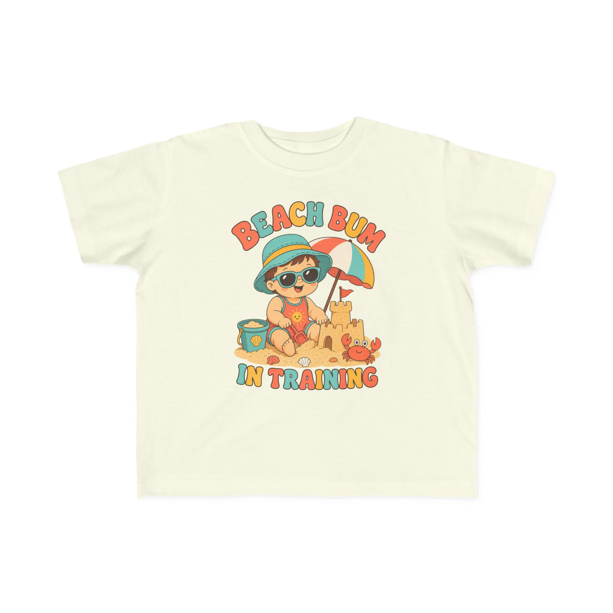 Beach Bum In Training Kids Tee | Toddler Beach Shirt | Toddler Beach T-Shirt | Surf Kid Gift