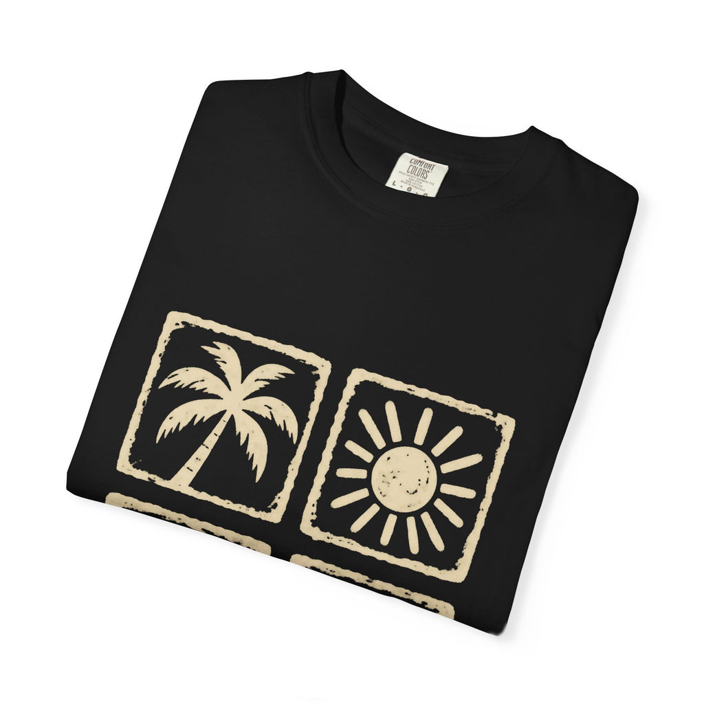 Good Days Stamp Shirt | Mini Beach Badges Tee | Comfort Colors T-Shirt