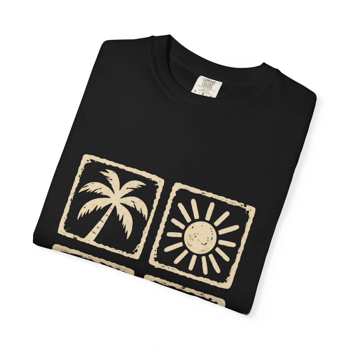Good Days Stamp Shirt | Mini Beach Badges Tee | Comfort Colors T-Shirt