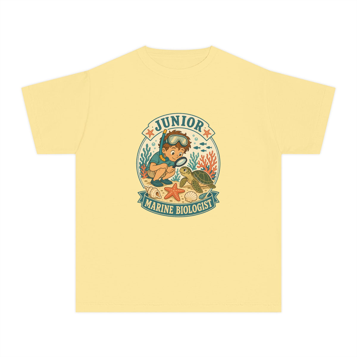Junior Marine Biologist Kids Tee | Marine Biologist Kids Shirt | Youth Beach T-Shirt | Surf Kid Gift