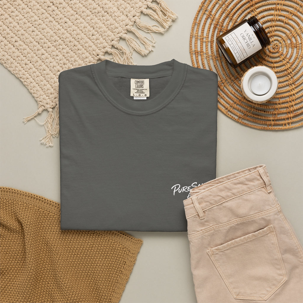 Salty Nights T-Shirt — "Good Times & Good Company" Beach Sunset Graphic Tee