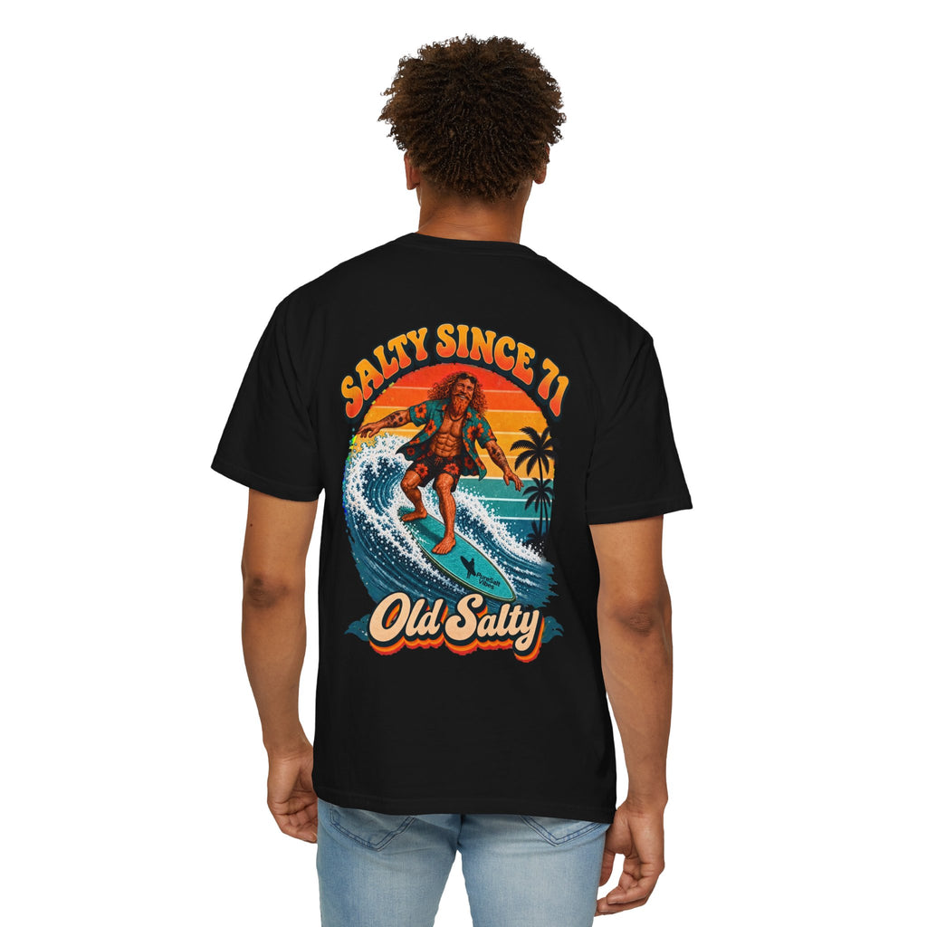 Old Salty Surf T-Shirt — "Salty Since '71" Vintage Beach Tee