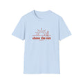 Chase the Sun Surf T-Shirt — Retro Beach Graphic Tee