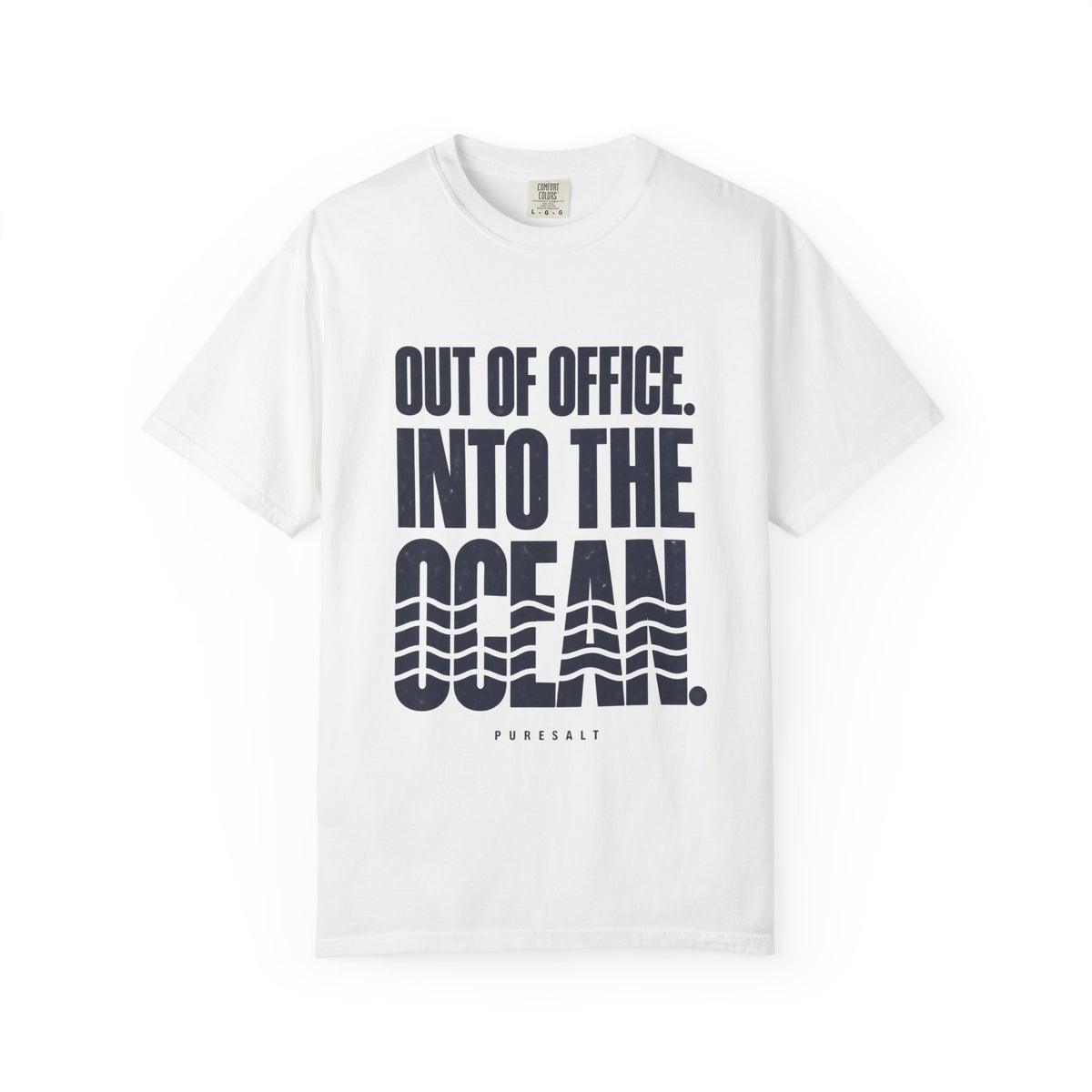 Out of Office Into the Ocean T-Shirt — Vacation Beach Tee