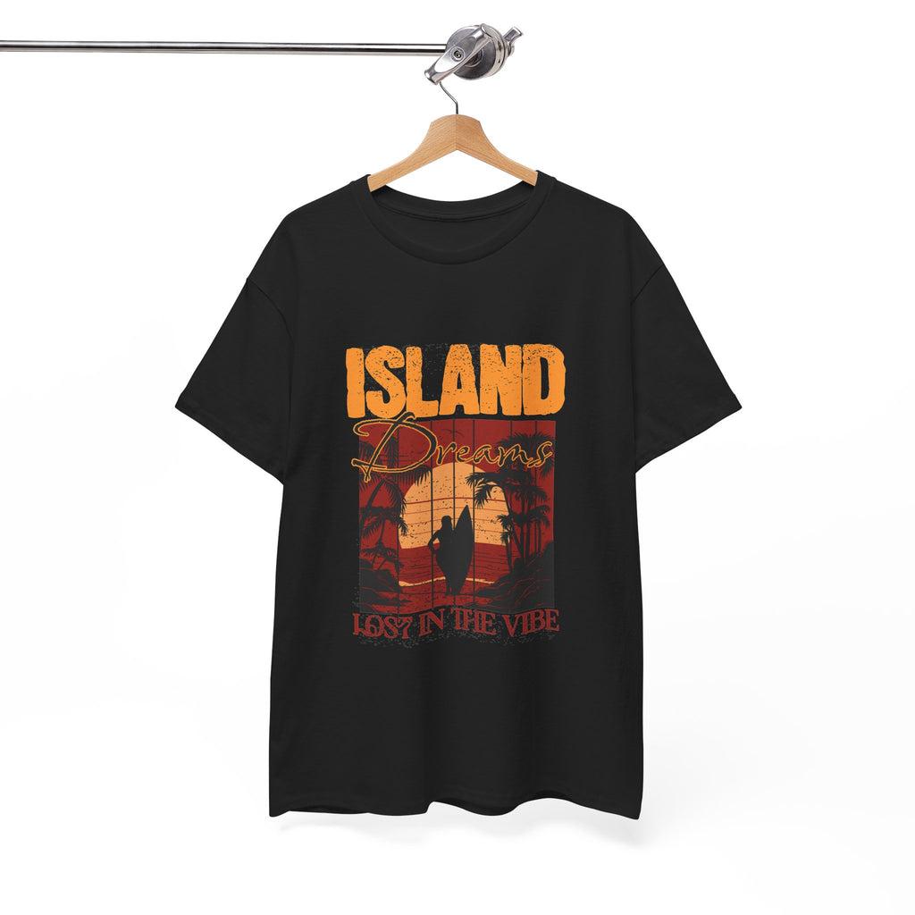 Lost in the Island Vibe Unisex Heavy Cotton Tee