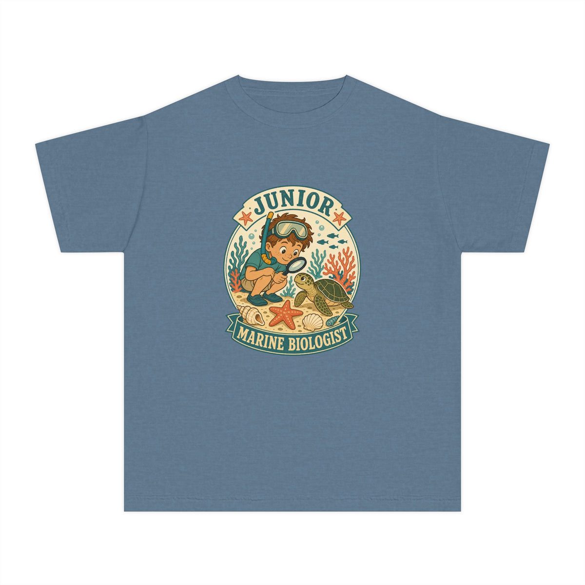 Junior Marine Biologist Kids Tee | Marine Biologist Kids Shirt | Youth Beach T-Shirt | Surf Kid Gift