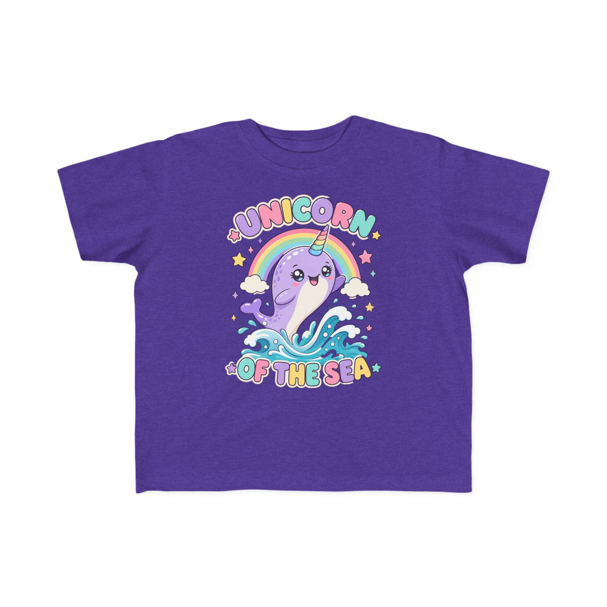 Unicorn Of The Sea Kids Tee | Narwhal Kids Shirt | Toddler Beach T-Shirt | Surf Kid Gift