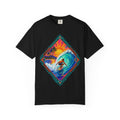 Tribal Barrel Wave Surf Shirt | Polynesian Surfer Tee | Comfort Colors T-Shirt
