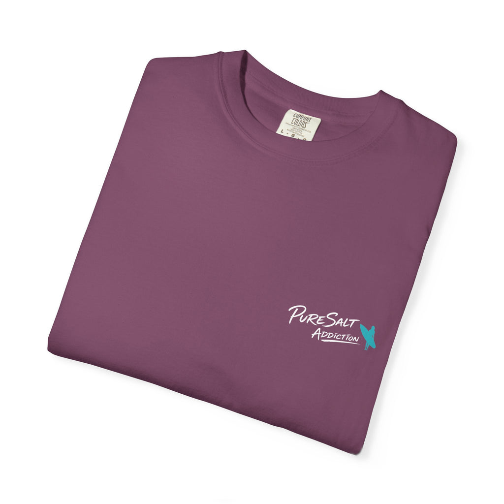 Salty Nights T-Shirt — "Good Times & Good Company" Beach Sunset Graphic Tee