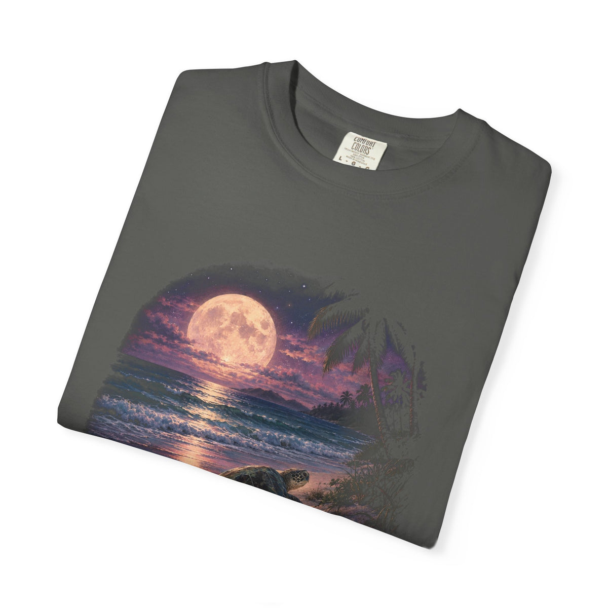 Nesting Moon Sea Turtle Shirt | Vintage Turtle Moon Tee | Comfort Colors T-Shirt