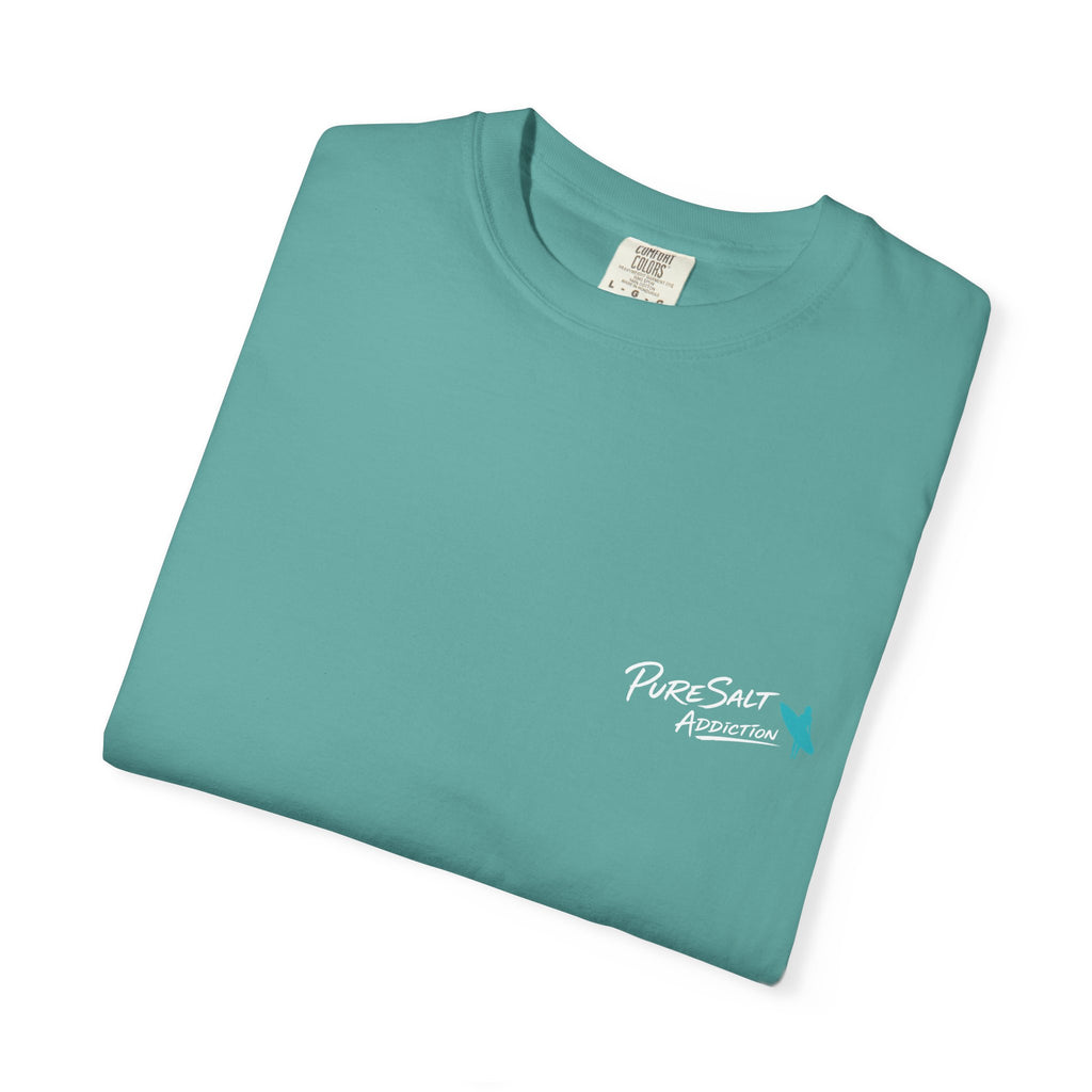 Salty Nights T-Shirt — "Good Times & Good Company" Beach Sunset Graphic Tee