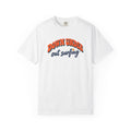 Down Under Out Surfing Tee | Australian Surf Shirt | Retro Aussie Beach T-Shirt | Comfort Colors Gift