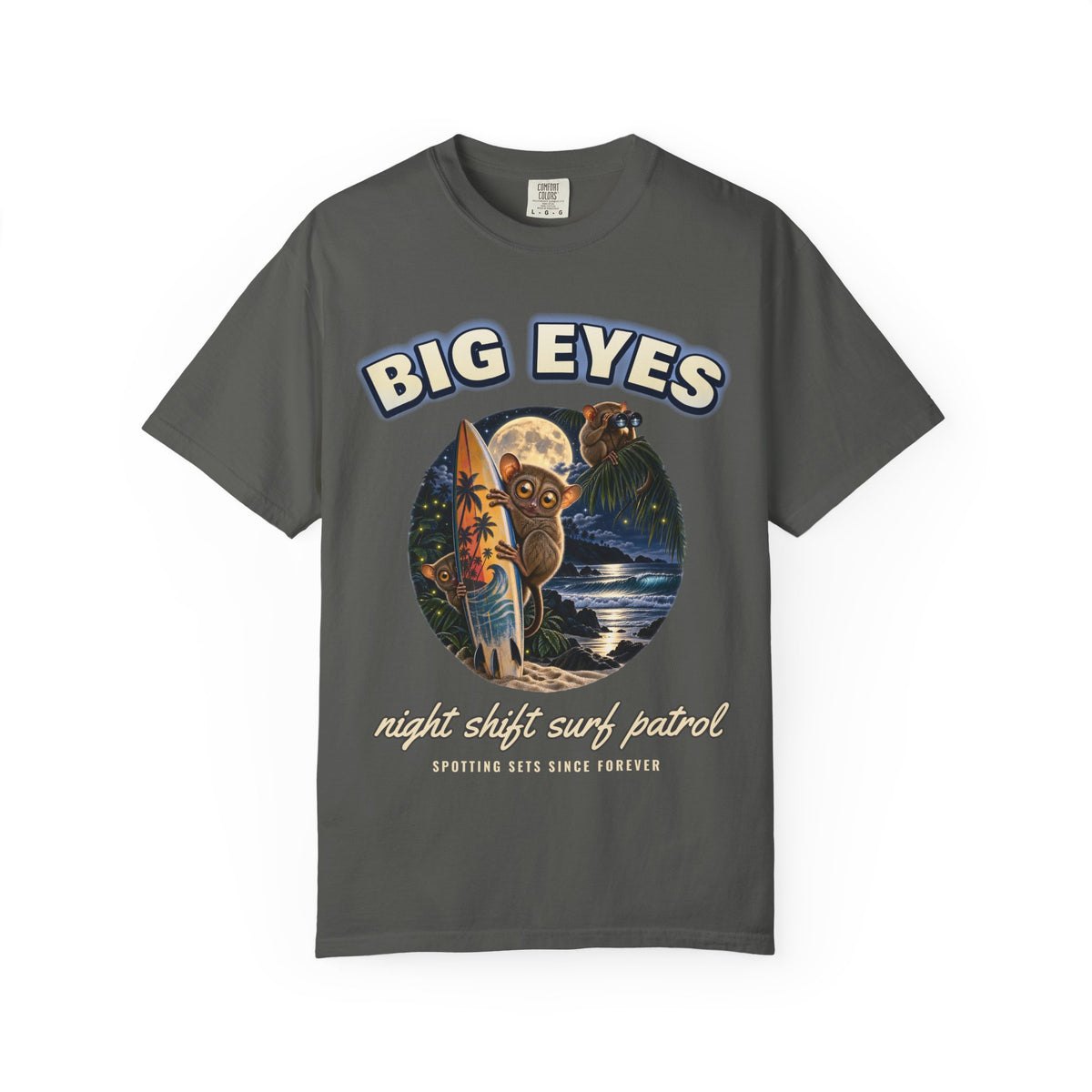Tarsier Big Eyes Shirt | Philippines Night Surf Tee | Comfort Colors T-Shirt