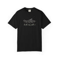 Breathe Deep, Paddle On Tee | Minimal Surf Shirt | Inspirational Ocean T-Shirt | Comfort Colors