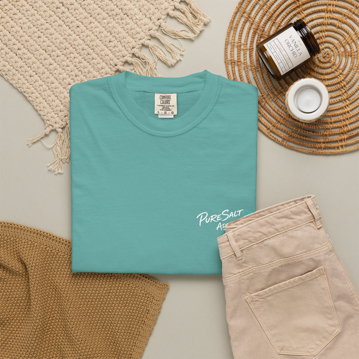 Born Salty Surf T-Shirt — "Born Salty Stay Salty" Vintage Surf Tee