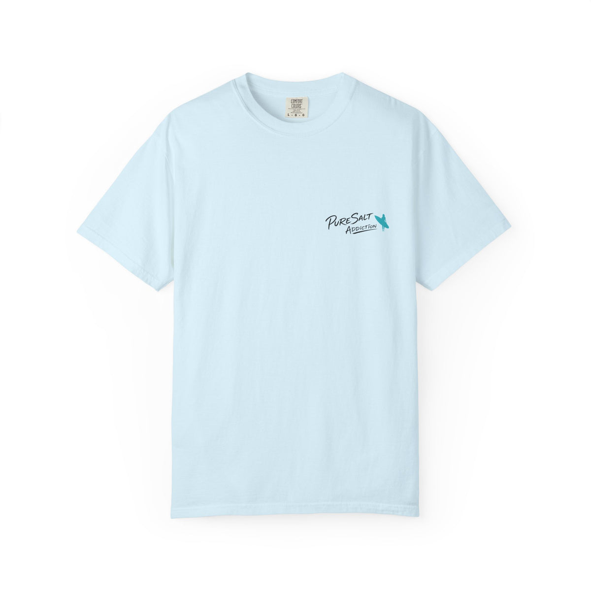 Salty Soul Surf Tee — Retro Beach Surfboard Anchor Graphic T-Shirt