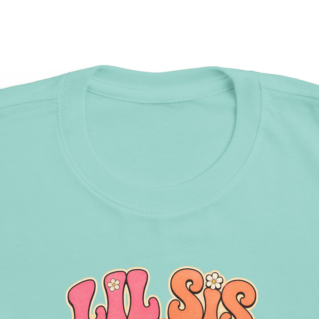 Lil Sis Surf Squad Kids Tee | Little Sister Surf Shirt | Toddler Beach T-Shirt | Surf Kid Gift
