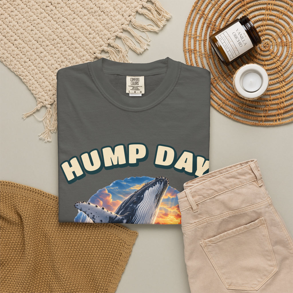 Hump Day Whale Shirt | Funny Humpback Whale Tee | Comfort Colors T-Shirt