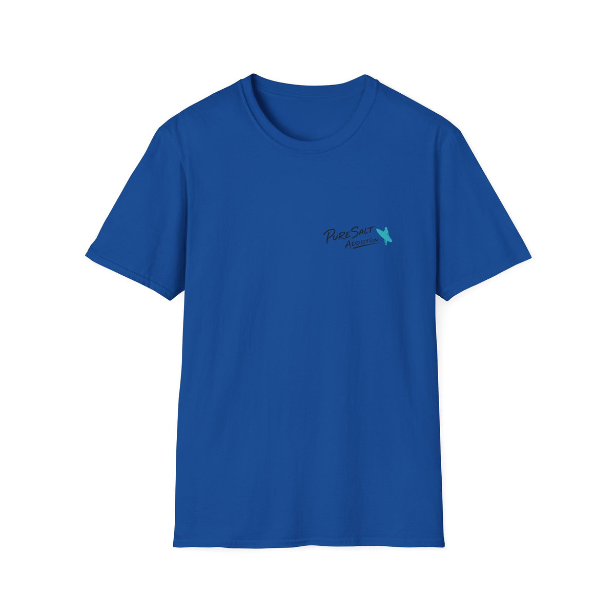 Salty Soul Sandy Toes Surf Tee - Bright Colours | Retro Old Surfer Back Print T-Shirt | Beach Gift
