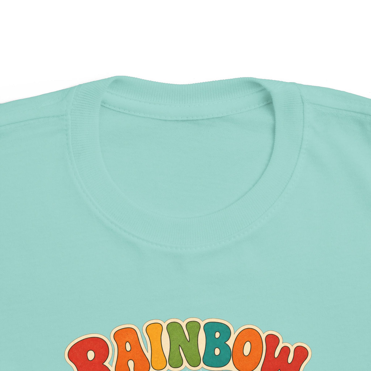 Rainbow Wave Rider Kids Tee | Rainbow Wave Kids Shirt | Toddler Beach T-Shirt | Surf Kid Gift