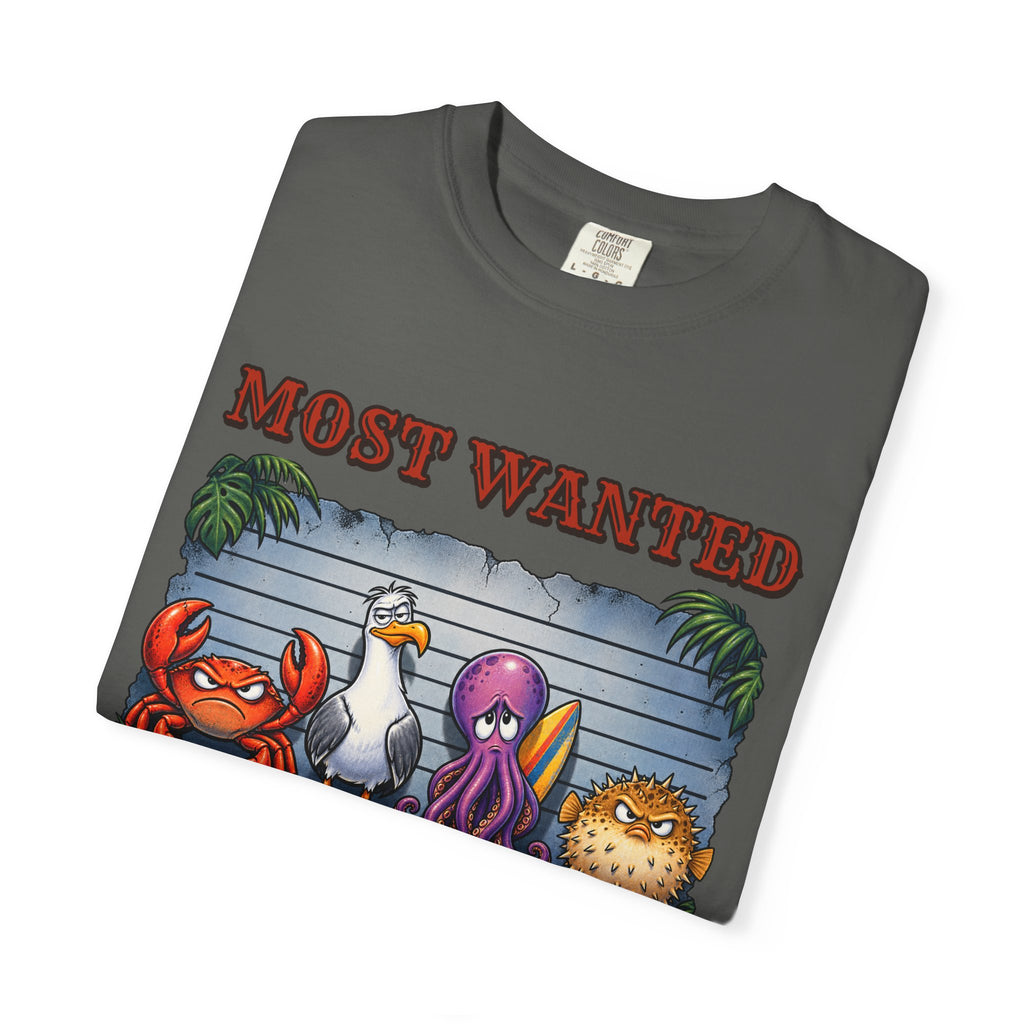 Most Wanted Drop In Shirt | Funny Surf Wanted Poster Tee | Comfort Colors T-Shirt