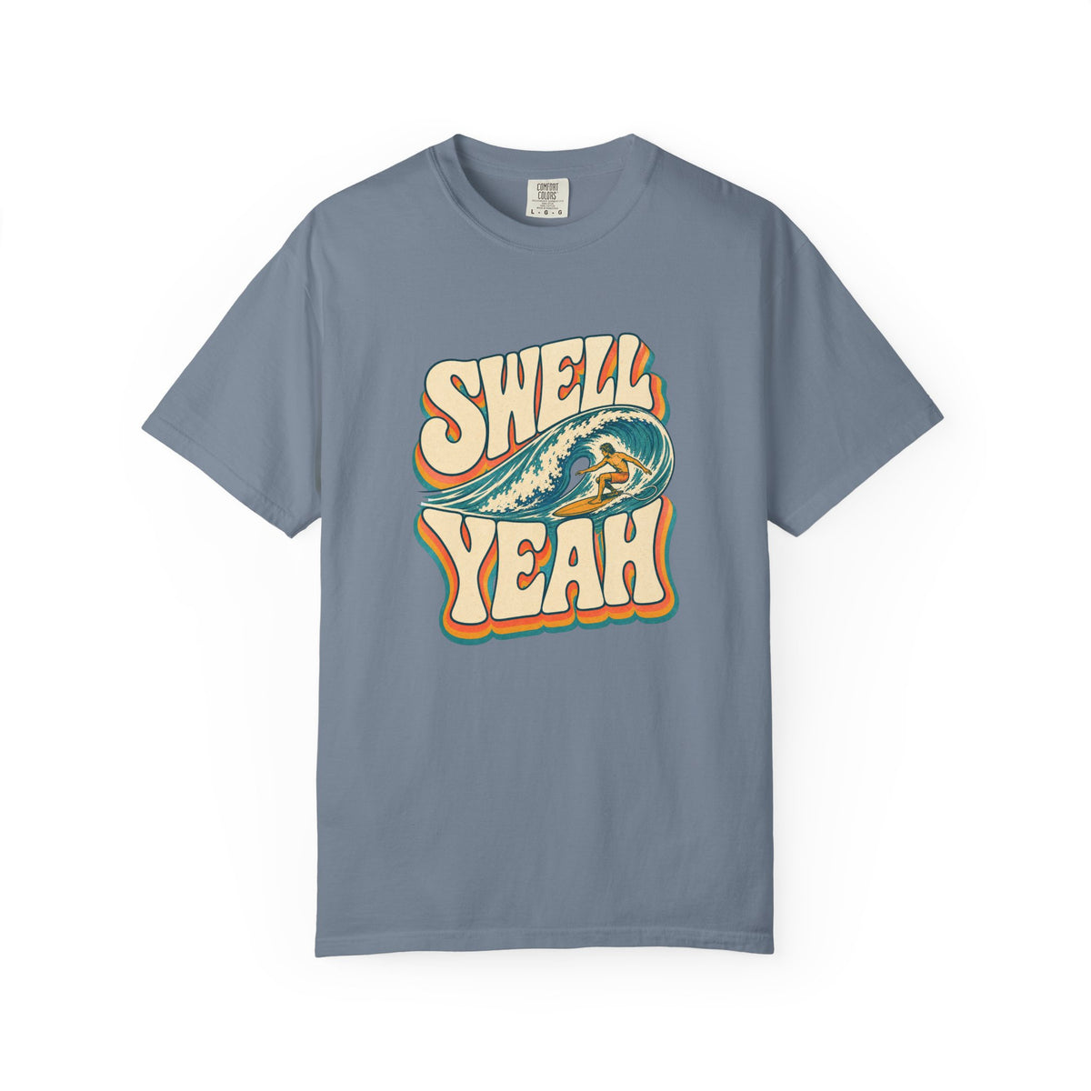 Swell Yeah Tee | Retro Wave Shirt | Retro Beach T-Shirt | Comfort Colors Gift