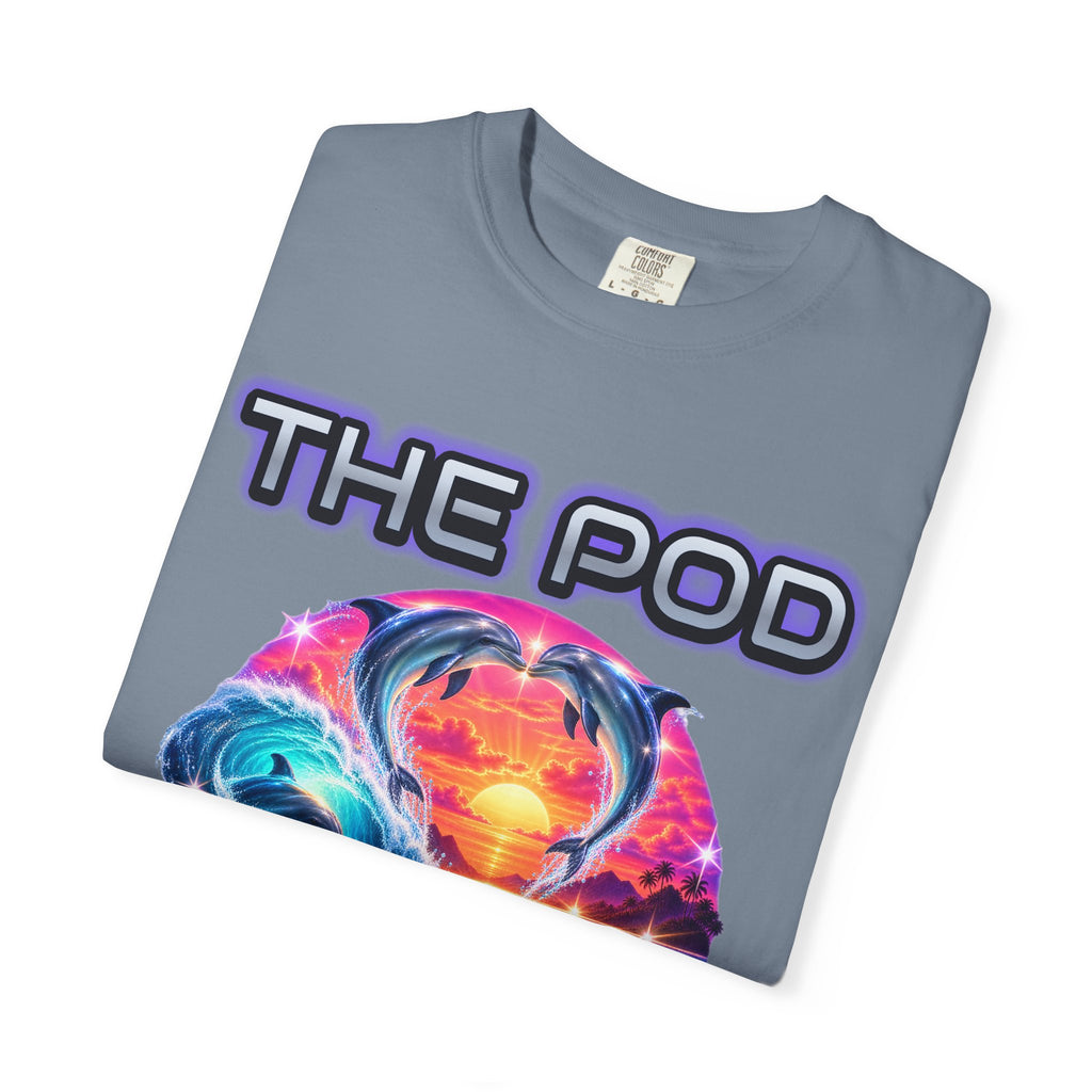 Dolphin Bootleg Shirt | The Pod 90s Airbrush Tee | Comfort Colors T-Shirt