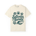 Saltwater Therapy Shirt | Hand Lettered Beach Tee | Comfort Colors T-Shirt