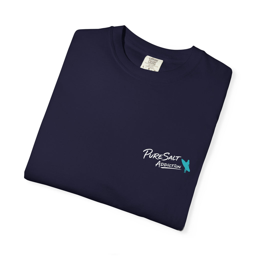 Born Salty Surf T-Shirt — "Born Salty Stay Salty" Vintage Surf Tee