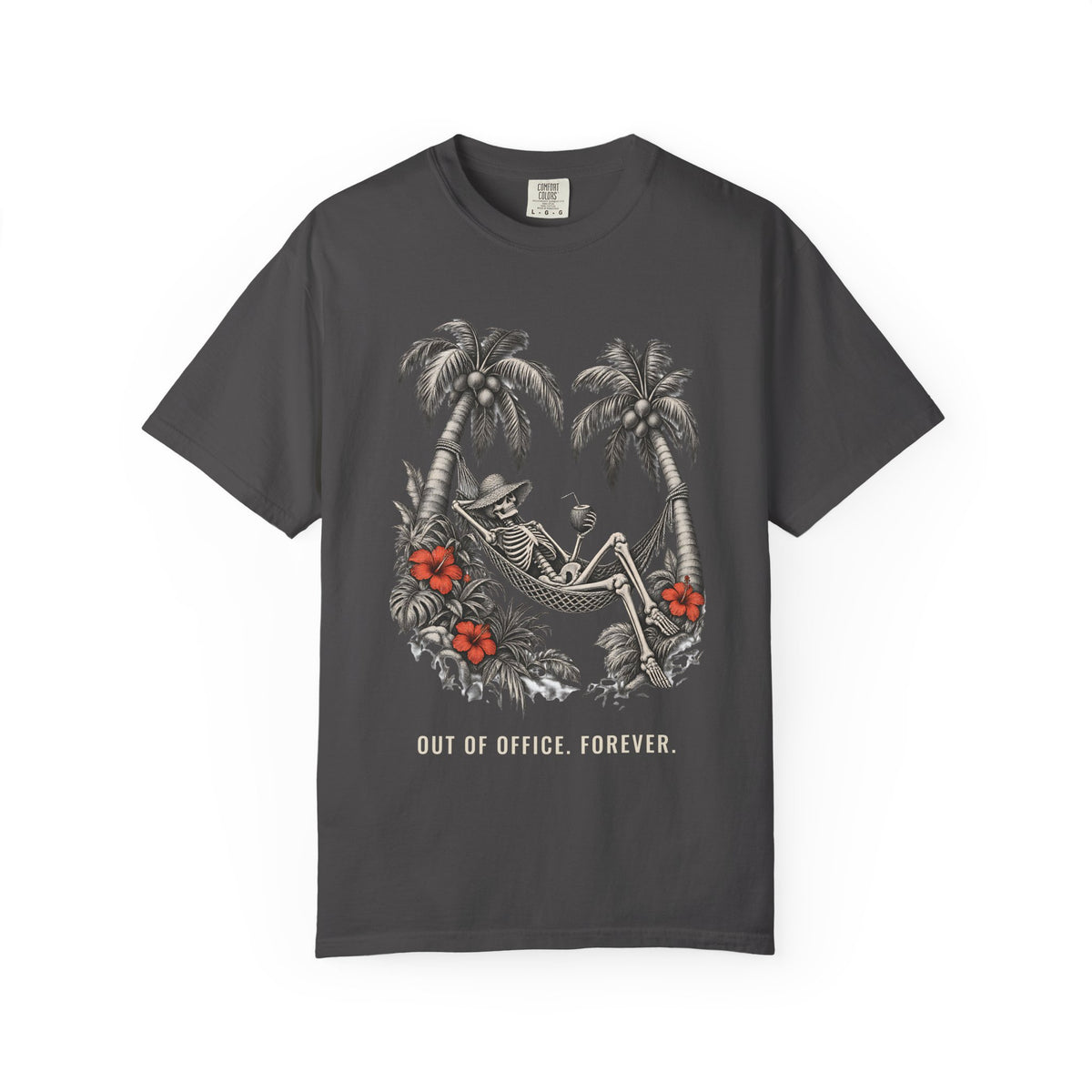 Out Of Office Forever Shirt | Funny Retirement Beach Tee | Comfort Colors T-Shirt