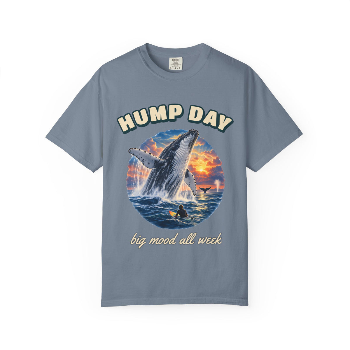 Hump Day Whale Shirt | Funny Humpback Whale Tee | Comfort Colors T-Shirt