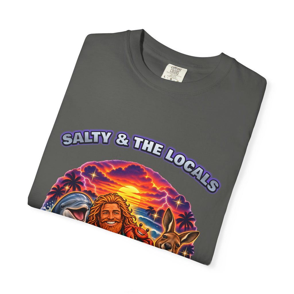 Salty And The Locals Tour Shirt | Reunion Tour Bootleg Tee | Comfort Colors T-Shirt