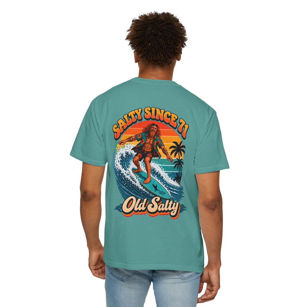 Old Salty Surf T-Shirt — "Salty Since '71" Vintage Beach Tee
