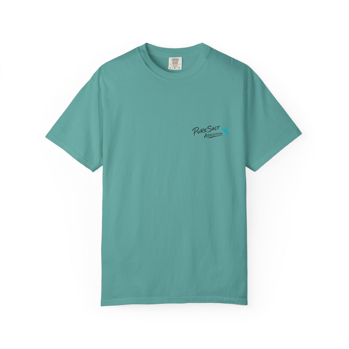 Salty Soul Surf Tee — Retro Beach Surfboard Anchor Graphic T-Shirt