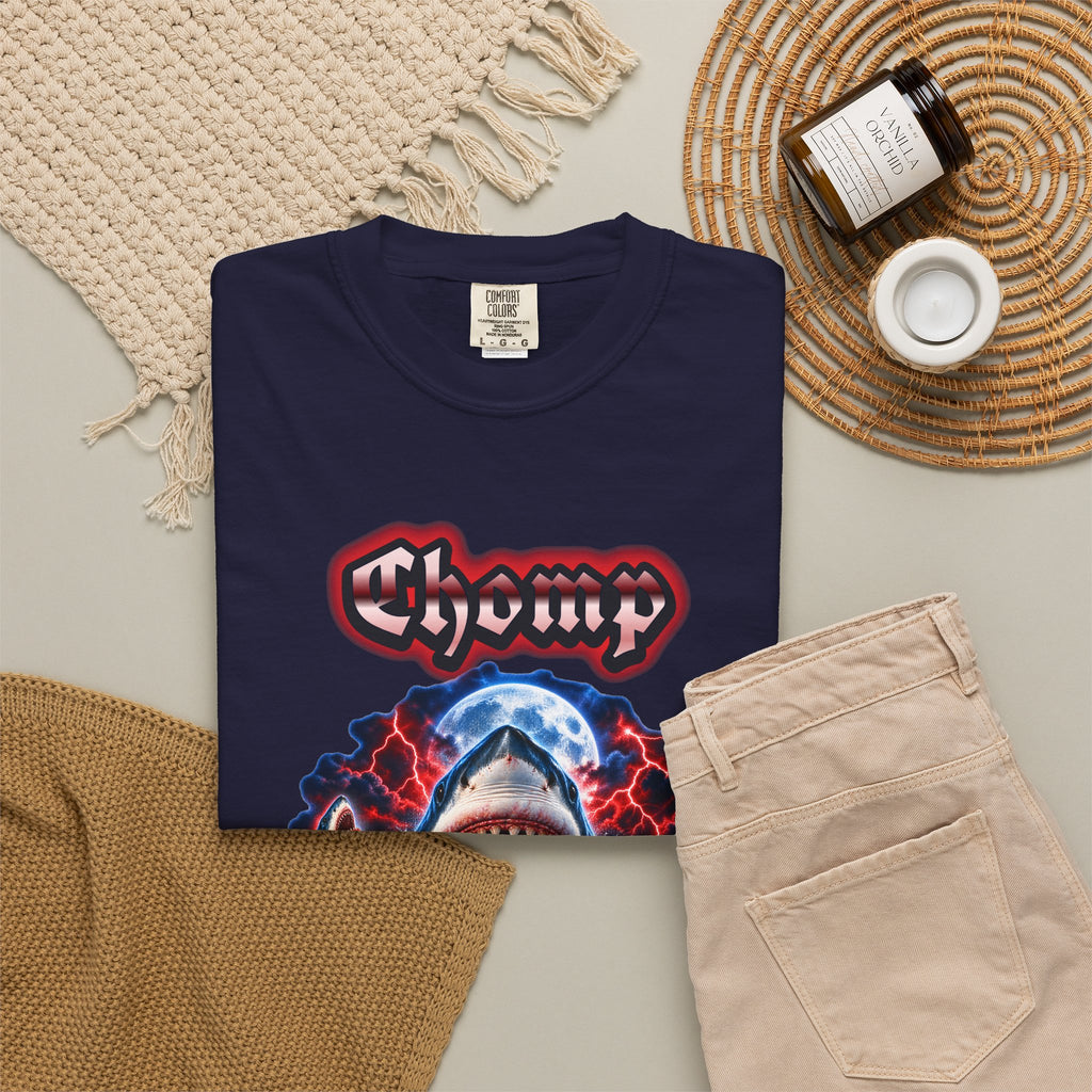 Shark Bootleg Shirt | Chomp Apex Tour 90s Style Tee | Comfort Colors T-Shirt