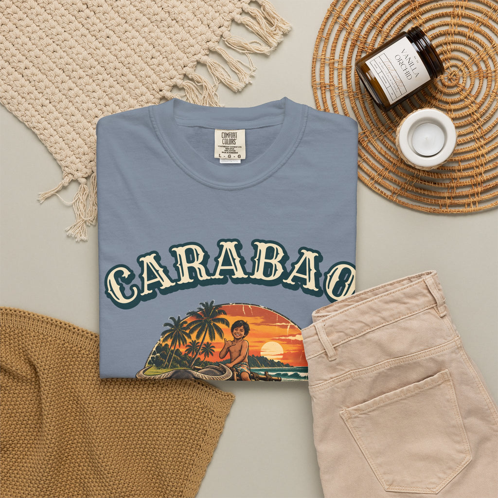 Carabao Surf Club Shirt | Philippines Water Buffalo Tee | Comfort Colors T-Shirt