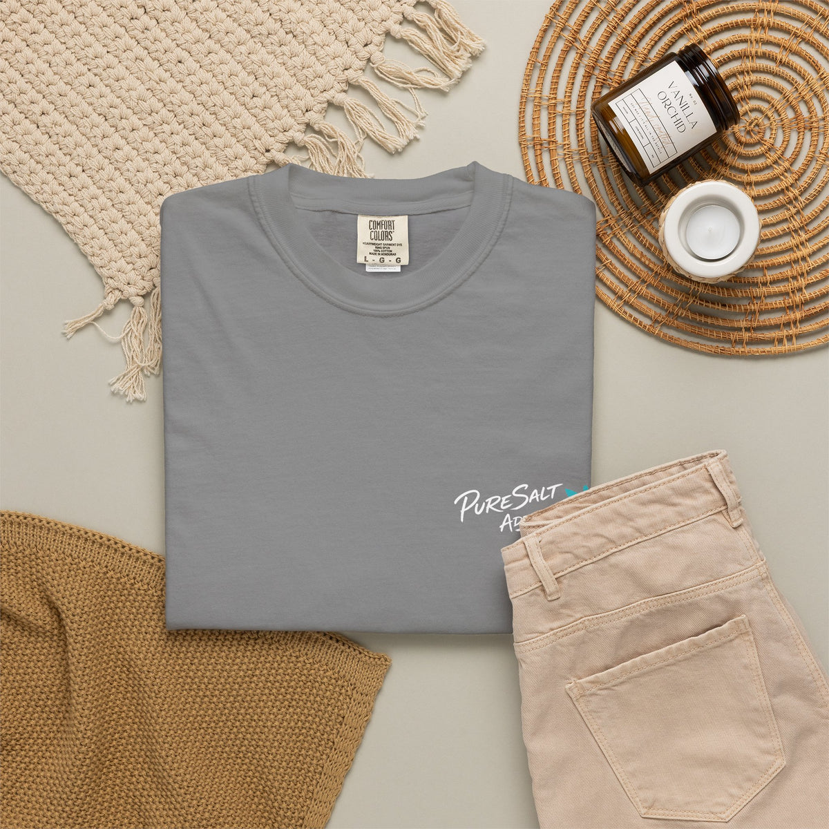 Born Salty Surf T-Shirt — "Born Salty Stay Salty" Vintage Surf Tee