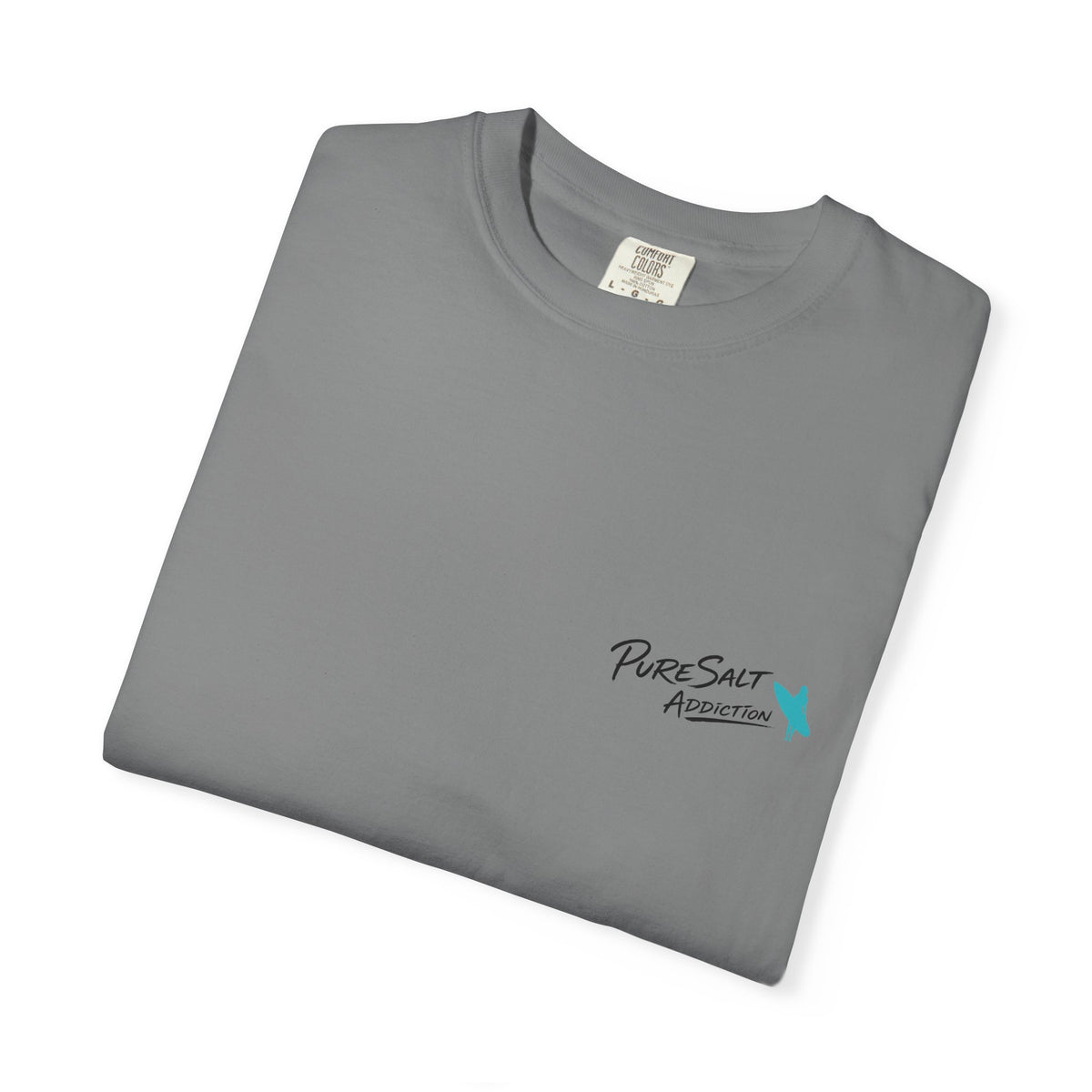 Salty Soul Surf Tee — Retro Beach Surfboard Anchor Graphic T-Shirt