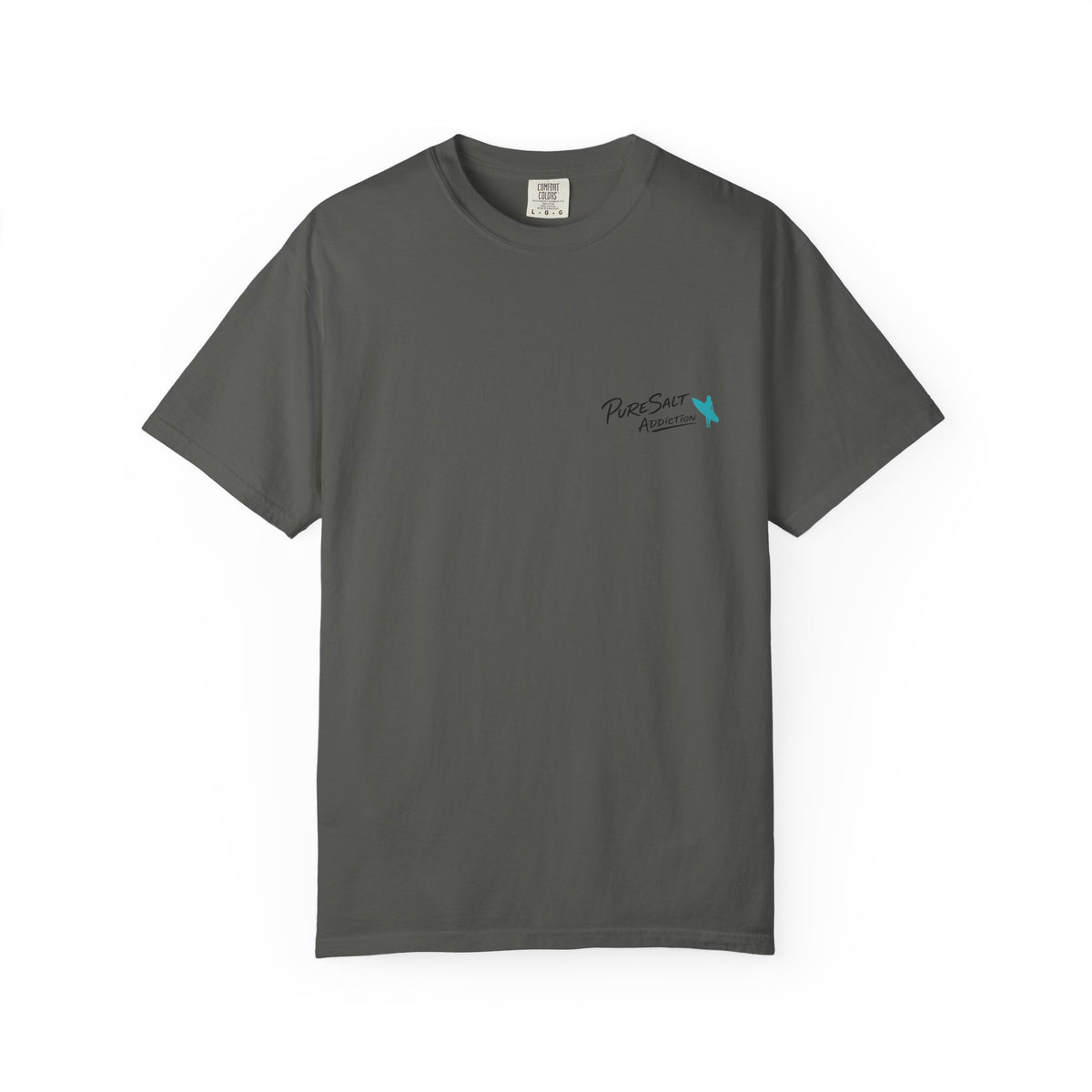 Salty Soul Surf Tee — Retro Beach Surfboard Anchor Graphic T-Shirt