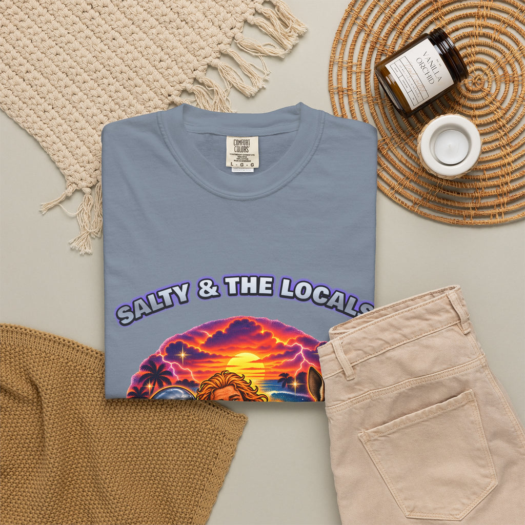 Salty And The Locals Tour Shirt | Reunion Tour Bootleg Tee | Comfort Colors T-Shirt